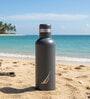 500ML Light Grey Leak-Proof Bottle 24Hour Hot & Cold Thermos/Flask For Fitness Enthusiasts (Yacht) Oreo Solid