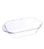 520 ml Borosilicate Glass Rectangular Baking Dish (Transparent)