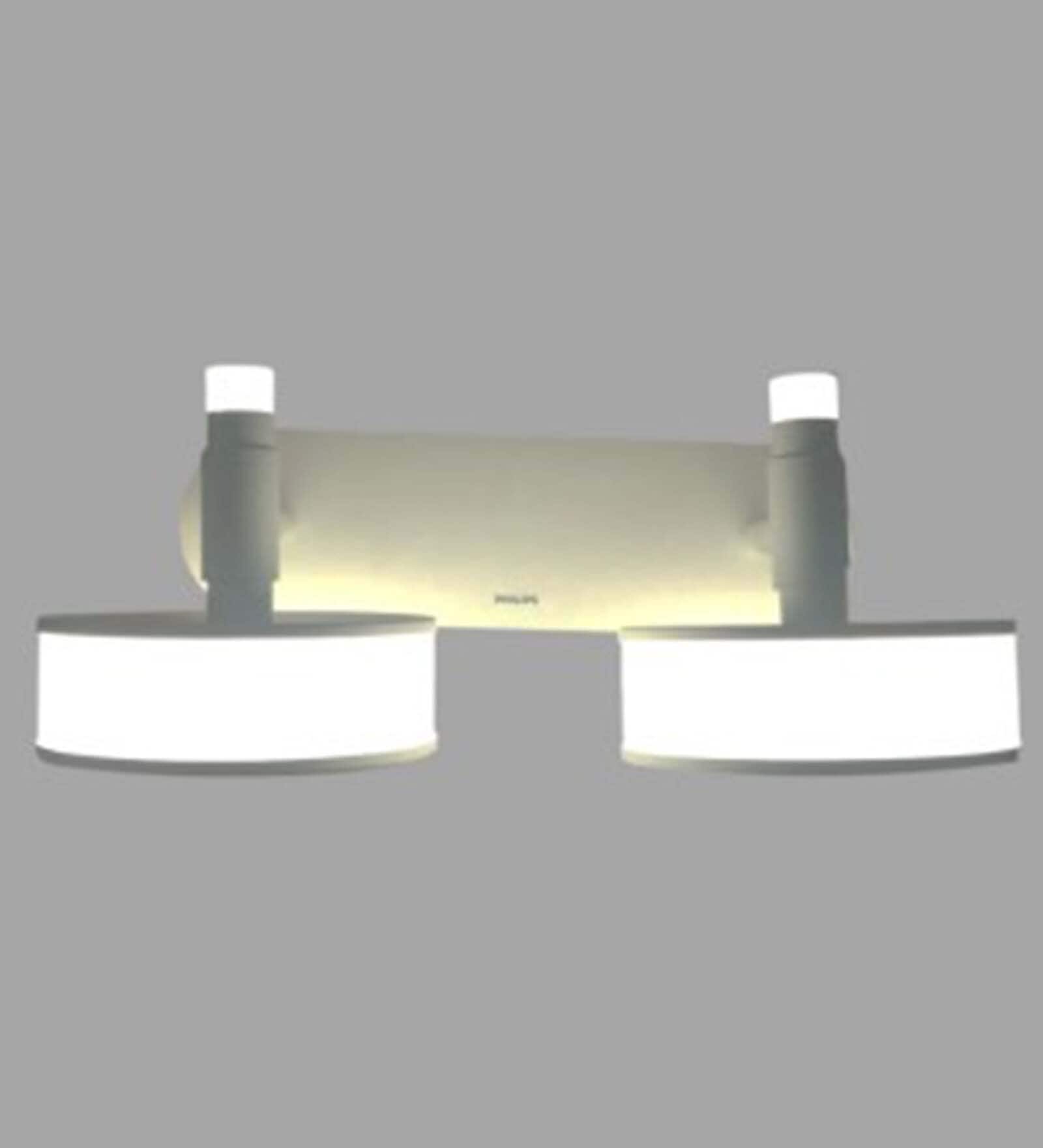 Duo Metal LED Novelty Wall Light (Grey)