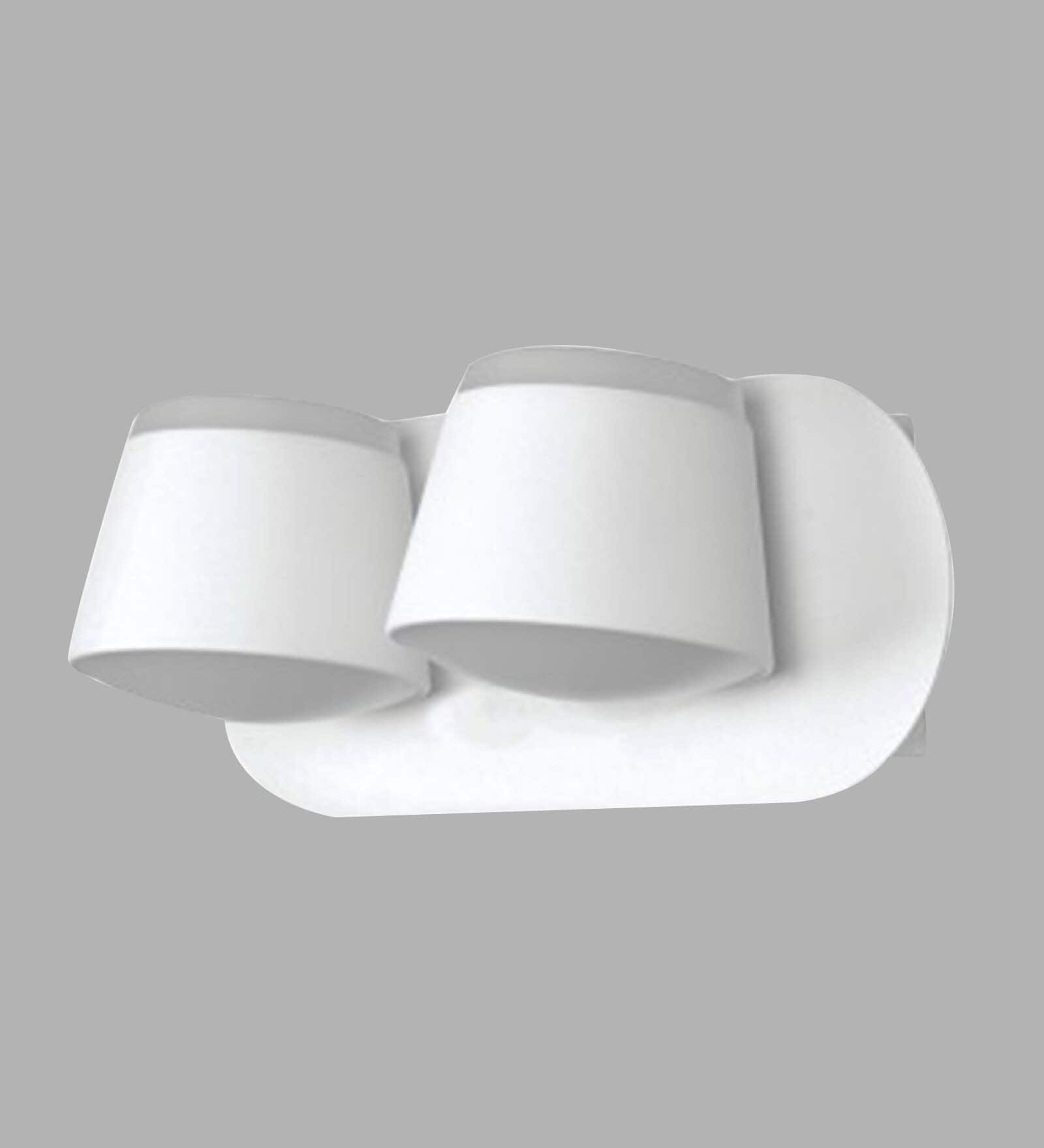 Mackay White Aluminium LED Wall Lights