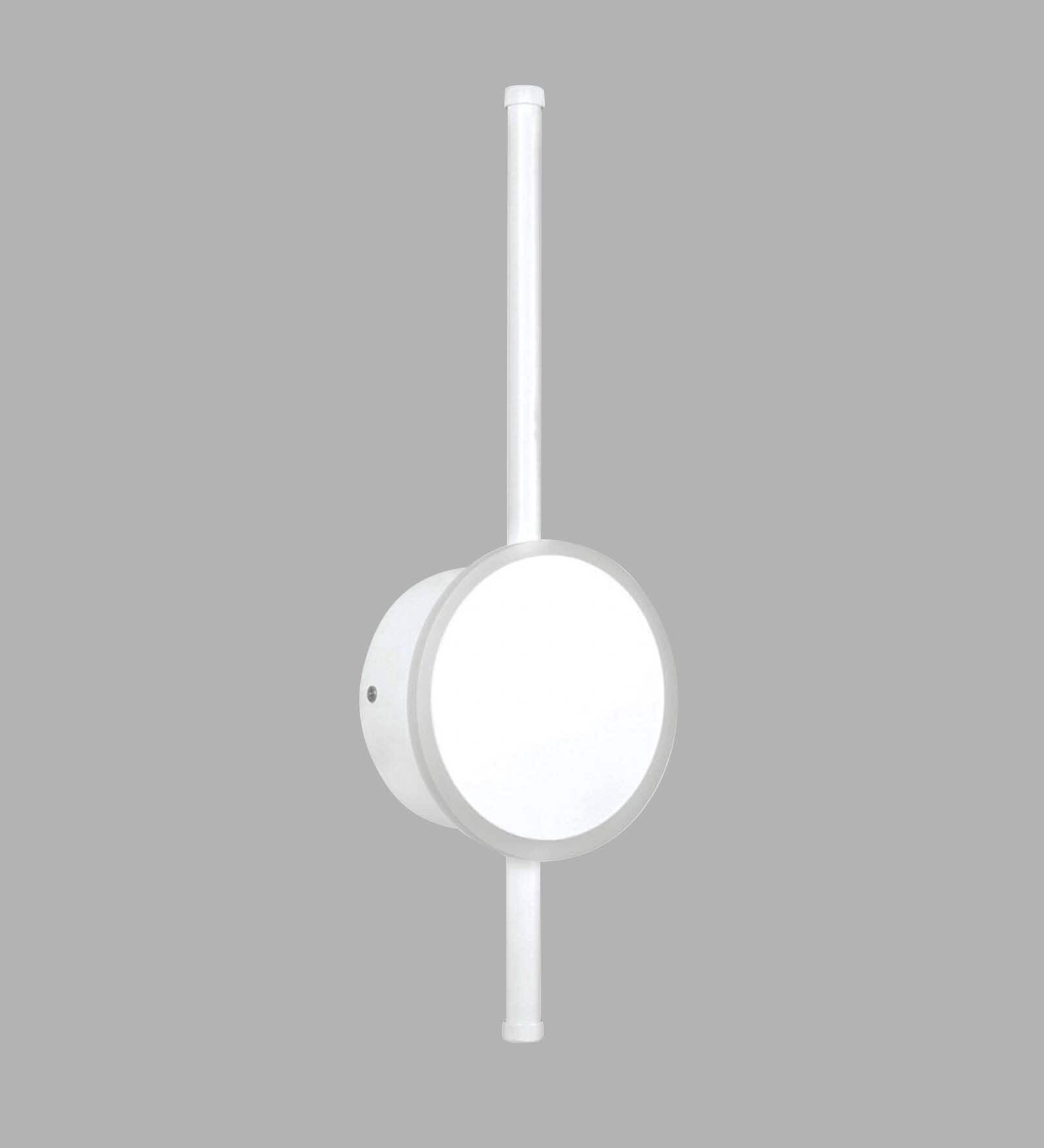 Metal LED Wall Flush Mount Light (White)