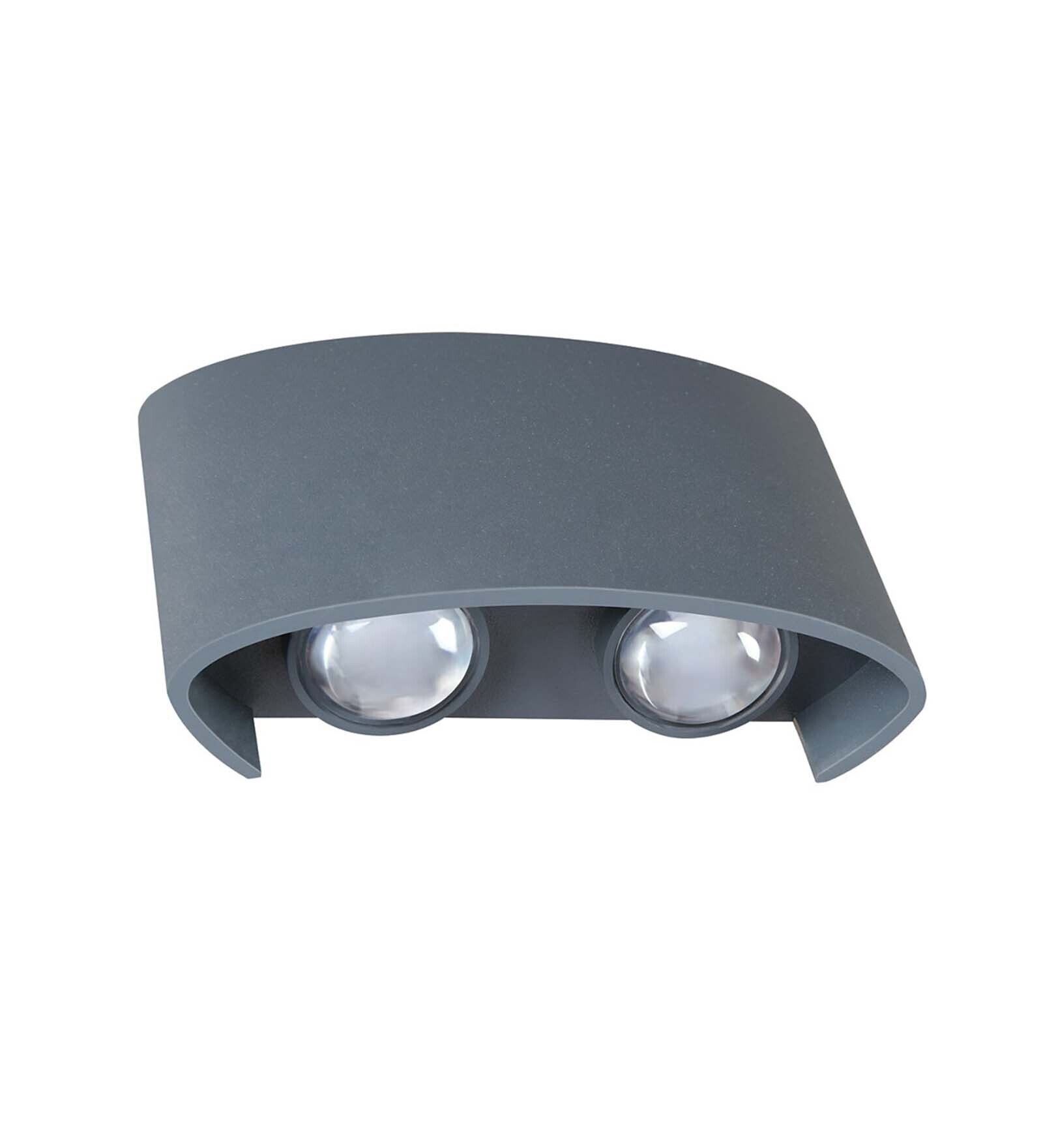 58160 Gamma 4W Double Head LED Wall Light