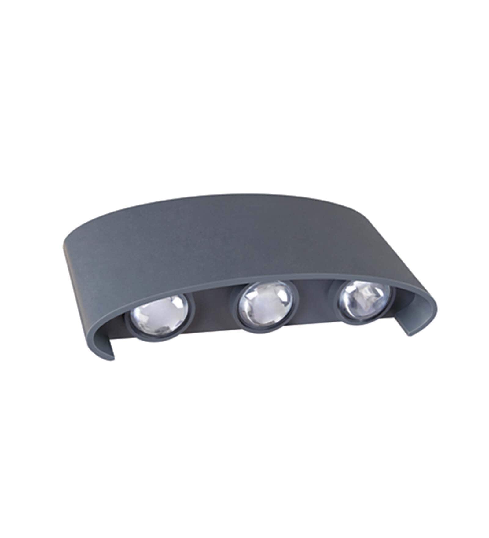 58161 Gamma 7W, Three Head LED Wall Light