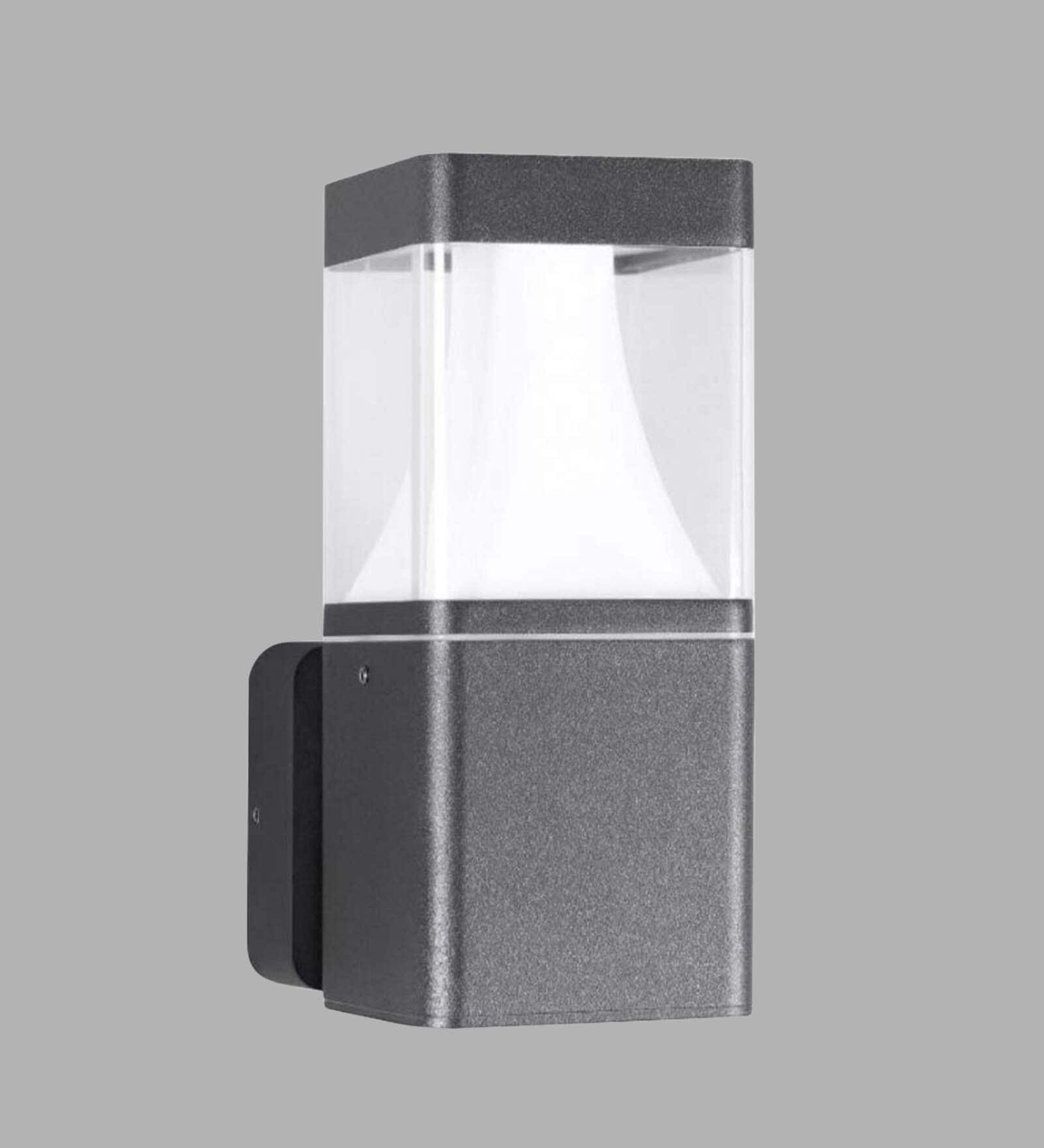 58170 Pylon Wall Lantern LED Black 1x9W