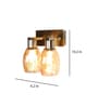 58071 Grandeur Wall Light Double