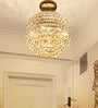 Faraday Gold Crystal Globe Chandelier