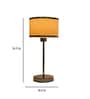 581877 Striker Table Lamp 1* E27