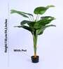 5Ft Artificial Bird of Paradise Tree Plant with Pot