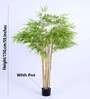 5Ft Artificial Bamboo Tree Plant with Pot