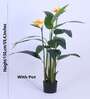 5Ft Artificial Bird of Paradise Plant with Pot