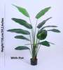 5Ft Artificial Bird of Paradise Tree Plant with Pot