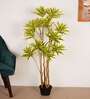 5Ft Artificial Dracaena Reflexa Tree Plant with Black Pot