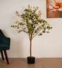 5Ft Artificial Eucalyptus Plant with Black Pot