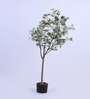 5Ft Artificial Eucalyptus Plant with Black Pot