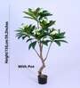 5Ft Artificial Frangipani Tree Plant with Pot