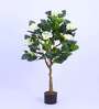 5Ft Artificial White Hydrangea Tree Plant with Pot