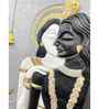 5x3 Ft Abstract Radha Krishna 3D Relief Mural Wall Art