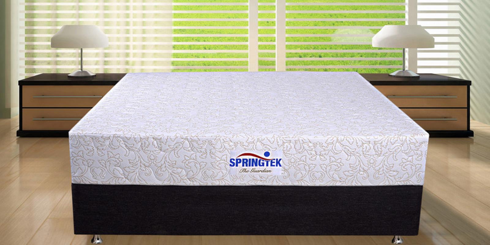 Buy Queen Size 78 X 60 6 Inches Thick Memory Foam With Pocket Spring