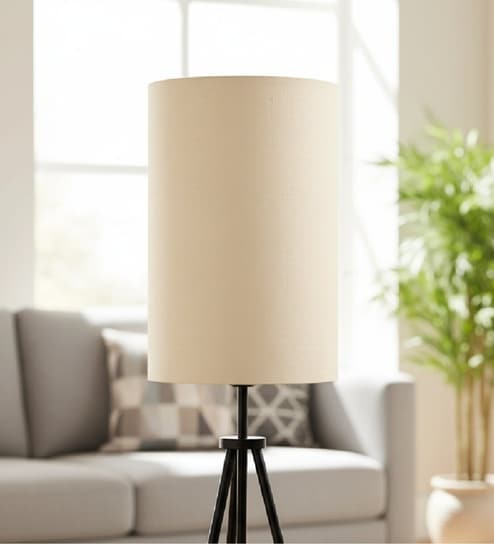 btr crafts 6-Inch Cream Fabric Cylinder Lampshade-picture-30