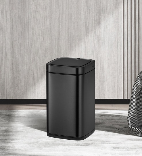 6 Litre Champagne Gold Stainless Steel Dustbin