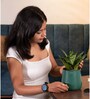 Sansevieria Green Snake With Aura Pot- Green