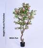 6.2Ft Artificial Sakura Cherry Blossom Tree Plant with Pot