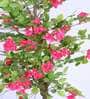 6.5Ft Artificial Bougainvillea Flower Tree Plant with Pot