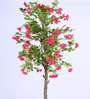 6.5Ft Artificial Bougainvillea Flower Tree Plant with Pot