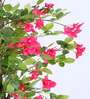 6.5Ft Artificial Bougainvillea Flower Tree Plant with Pot