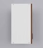 6 Doors Modular Wall Mounted Kitchen Cabinet with Adjustable Shelf in Aisan Walnut & Highland Pine Finish