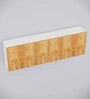 6 Doors Modular Wall Mounted Kitchen Cabinet with Adjustable Shelf in Plateau Apple & Highland Pine Finish
