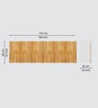 6 Doors Modular Wall Mounted Kitchen Cabinet with Adjustable Shelf in Plateau Apple & Highland Pine Finish