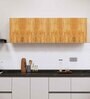 6 Doors Modular Wall Mounted Kitchen Cabinet with Adjustable Shelf in Plateau Apple & Highland Pine Finish