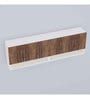 6 Doors Modular Wall Mounted Kitchen Cabinet with Organizer Shelf in Cochwood Brown & Highland Pine Finish