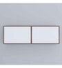 6 Doors Modular Wall Mounted Kitchen Cabinet with Organizer Shelf in Cochwood Brown Finish
