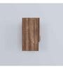 6 Doors Modular Wall Mounted Kitchen Cabinet with Organizer Shelf in Cochwood Brown Finish