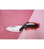 Universal 6 in 1 Smart Black & Red Stainless Steel Cooking Knife