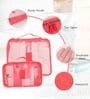Pink 6-in-1 Travel Packing Cube Set