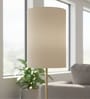 6-Inch Beige Fabric Cylinder Lampshade