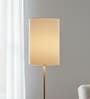 6-Inch Cream Fabric Cylinder Lampshade