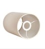 6-Inch Cream Fabric Cylinder Lampshade