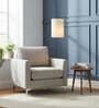 6-Inch Cream Fabric Cylinder Pendant Light