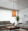 6-Inch Flex Fabric Cylinder Pendant Light, Modern Hanging Ceiling Lamp
