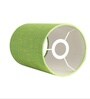 6-Inch Green Texture Fabric Cylinder Lampshade