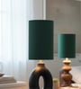 6-Inch Grey Fabric Cylinder Lampshade
