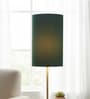 6-Inch Grey Fabric Cylinder Lampshade