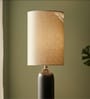 6-Inch Premium Jute Fabric Cylinder Lampshade