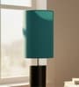 6-Inch Teal Fabric Cylinder Lampshade