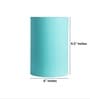 6-Inch Teal Fabric Cylinder Lampshade
