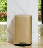 6 Litre Gold Stainless Steel Dustbin